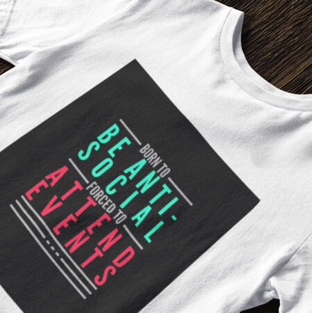 Born to be Anti-Social, Forced to Attend Events